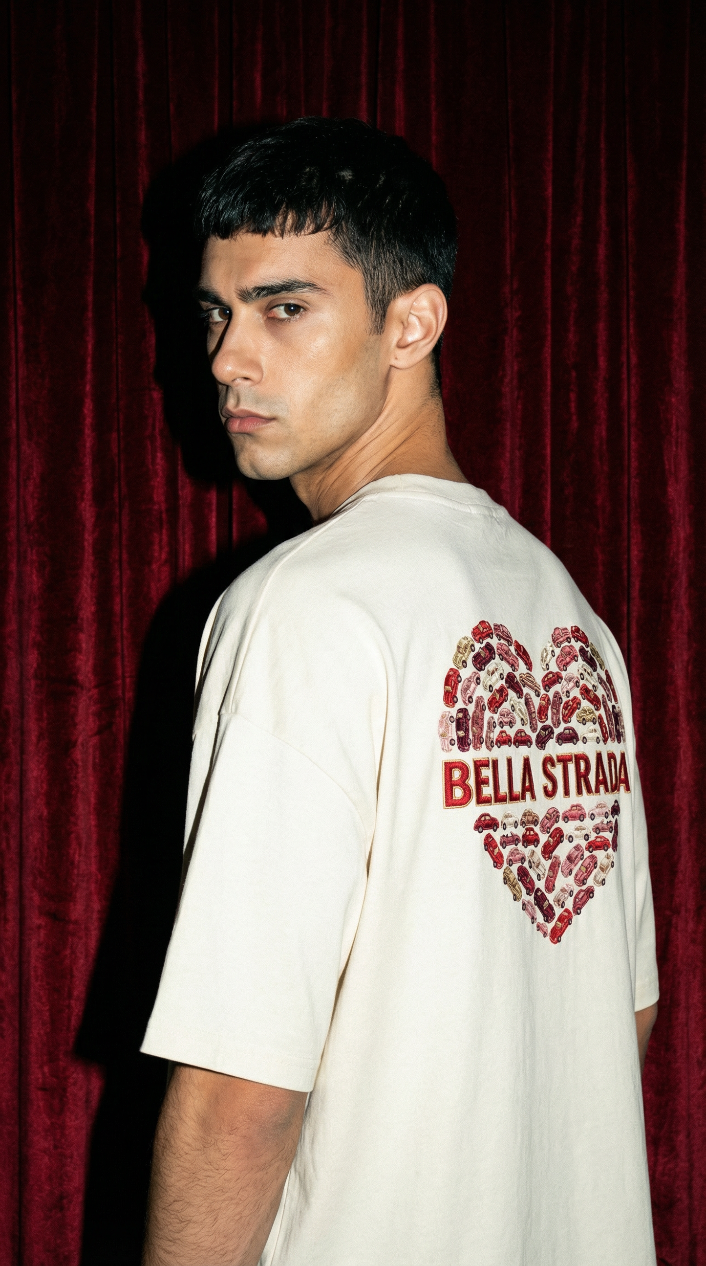 Driven by Love Tee – Vintage White