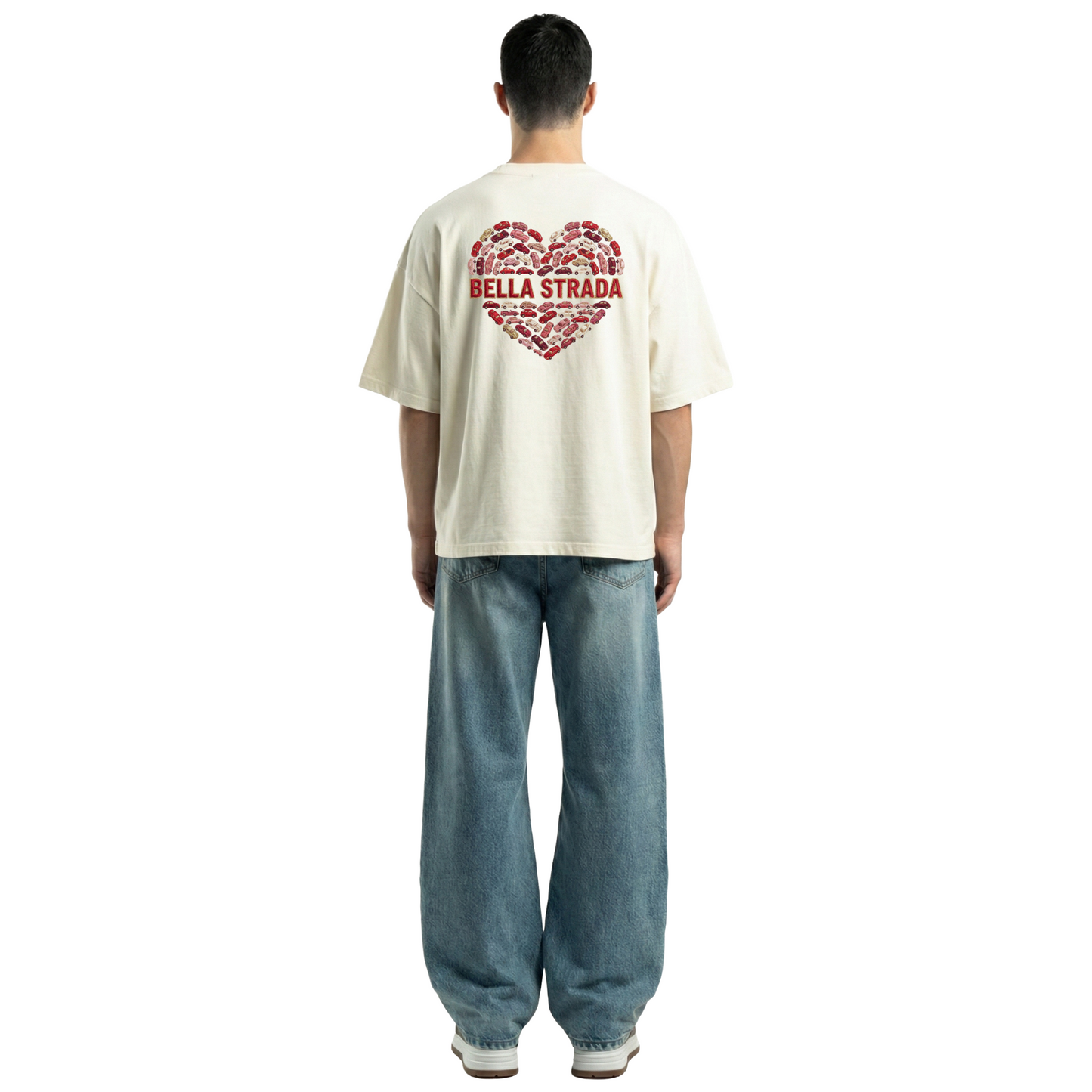 Driven by Love Tee – Vintage White