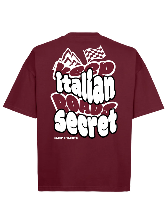 KEEP ITALIAN ROADS SECRET Heavy Tee